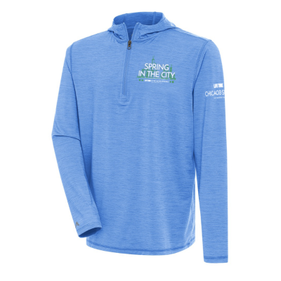 Antigua Tidy 1/4 Zip Pullover Hood